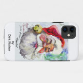 iPhoneの場合- "サンタ"のオリジナルのアートワークとの5/5s Case-Mate iPhoneケース (裏面(横))