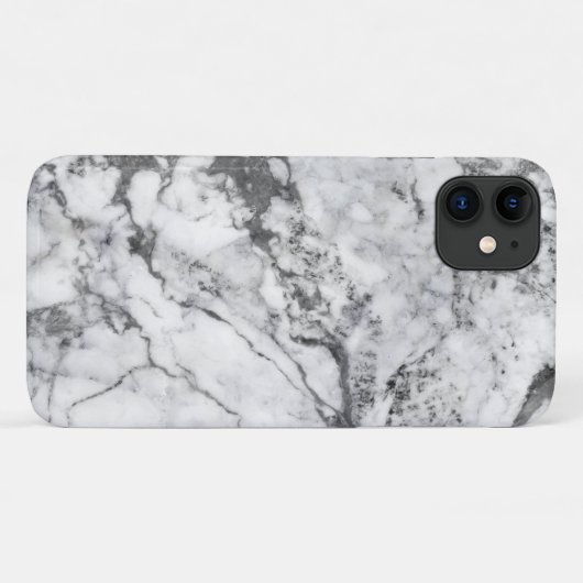 Iphoneの灰色の大理石の箱 Case-Mate iPhoneケース (裏面(横))