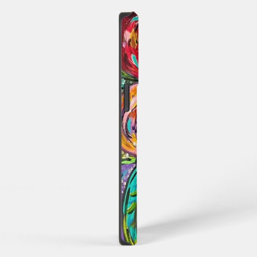 iPhoneの花ケース iPhoneケース (右側面)