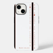 「iPhoneはファッション」、Apple iPhone 14ケース Case-Mate iPhoneケース (裏面)