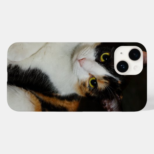 iPhoneぶら下がったのケのまわりにース Case-Mate iPhoneケース (裏面 (横))