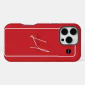 iPhoneまたはSamsung携帯ケース 名前刺繍 HAMbyWG iPhoneケース (裏面横)