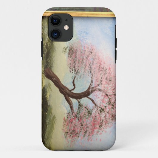 iPhoneやっとそこに私のマグノリアで Case-Mate iPhoneケース (裏面)