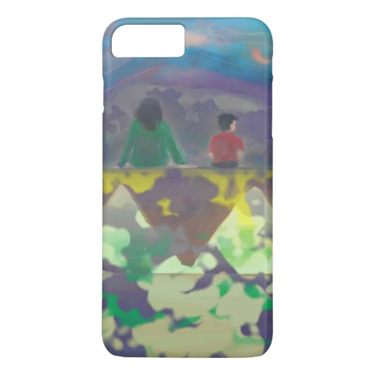 iPhoneを7個のプラスのzazleのsagaramのギフト着色します Case-Mate iPhoneケース (裏面)