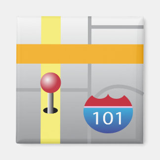 iPhoneアプリマグネット – マップ マグネット