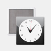 iPhoneアプリマグネット – 時計 マグネット (正面/裏面)
