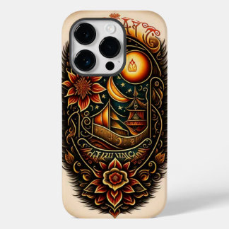 iPhoneカバー金ゴールド黒 Case-Mate iPhone 14 Proケース