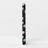 iPhoneカラフルケースのマカロンパターン Case-Mate iPhoneケース (裏面/左)