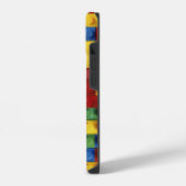 iPhoneカラフルケースをブロック iPhoneケース (左側面)