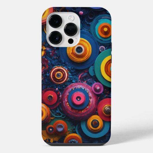 iPhoneカラフルケース iPhoneケース (裏面)