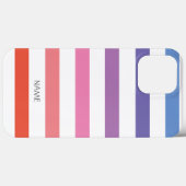 iPhoneカラフルストライプの/iPadケース Case-Mate iPhoneケース (裏面 (横))