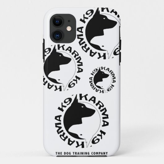 iPhoneカルマK9 "堅く極度な"場合V2 %pipeの%の5 Case-Mate iPhoneケース (裏面)