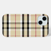 iPhoneクラシックケース「プレイドパターン」 Case-Mate iPhoneケース (裏面 (横))