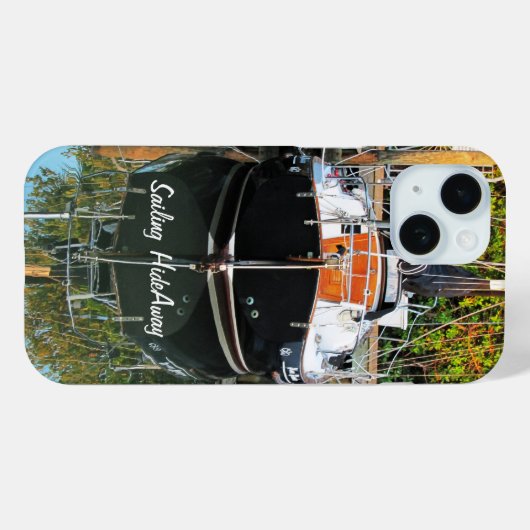 iPhoneクラシック帆船ケース Case-Mate iPhoneケース (裏面 (横))