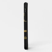 iPhoneクラスエレガント金ゴールドフローラ Case-Mate iPhoneケース (裏面/左)