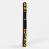 iPhoneクラスエレガント金ゴールド混在アニマルプリント Case-Mate iPhoneケース (裏面/右)