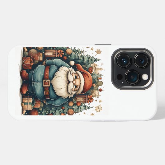 iPhoneクリスマスケース iPhoneケース (裏面横)