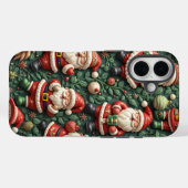 iPhoneクリスマスサンタケース Case-Mate iPhoneケース (裏面 (横))