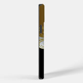 iPhoneグリーン金ゴールド白黒蝶 Case-Mate iPhoneケース (裏面 / 右)