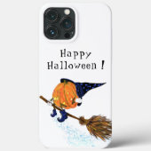 iPhoneケーおもしろいスハロウィンウィッチパンプキン飛んでいる Case-Mate iPhoneケース (裏面)
