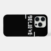 iPhoneケースと信じデザイン iPhoneケース (裏面横)