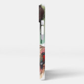 iPhoneケースに入れ墨をした女の子 iPhoneケース (左側面)