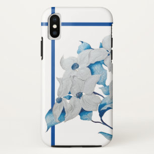 iPhoneケースに咲くハナミズキの花 iPhone XSケース