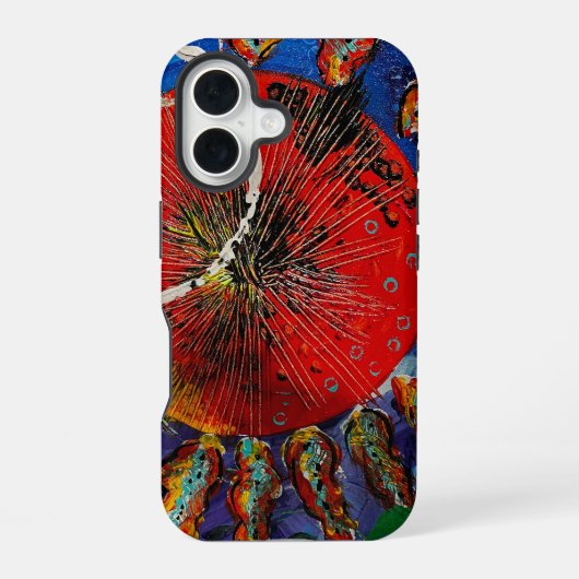 iPhoneケースのバースト iPhone 16ケース (裏面)