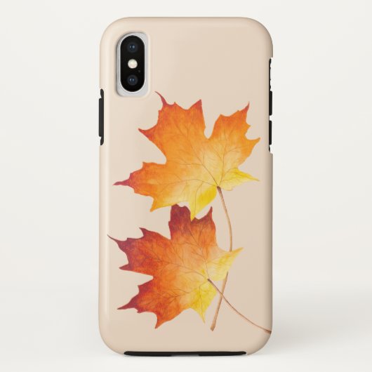 iPhoneケースのメープルカップル Case-Mate iPhoneケース (裏面)