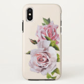 iPhoneケースの彫刻バラ Case-Mate iPhoneケース (裏面)