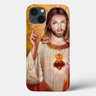 iPhoneケースイエスキリストプリント iPhone 13ケース