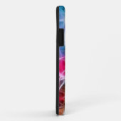 iPhoneケースカラフルライトピンクグリーンネット Case-Mate iPhoneケース (裏面/右)
