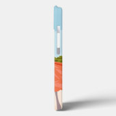 iPhoneケースデザインピンクフラミンゴ,アルバ Case-Mate iPhoneケース (裏面 / 左)