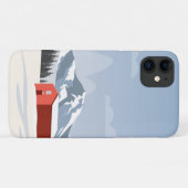 iPhoneケースデザイン：スウェーデン、冬の風景。 Case-Mate iPhoneケース (裏面(横))