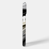 iPhoneケーストレンド抽象芸術アート白黒金ゴールド Case-Mate iPhoneケース (裏面 / 右)