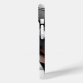 iPhoneケーストレンド抽象芸術白黒粉末 Case-Mate iPhoneケース (裏面 / 左)