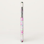 iPhoneケースパターン(の模様が)ある全体にスイートピユニークンク Case-Mate iPhoneケース (裏面/左)