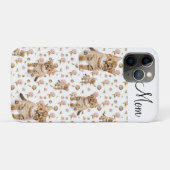 IPhoneケースフローラ子猫ママ Case-Mate iPhoneケース (裏面(横))