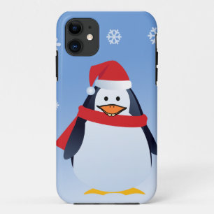 iPhoneケースペンギンクリスマスサンタクロース iPhone 11 ケース