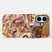 iPhoneケースメイト - カフェプリント Case-Mate iPhoneケース (裏面 (横))