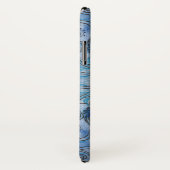 iPhoneケース上のサファイアスワールデザイン Case-Mate iPhoneケース (裏面/右)