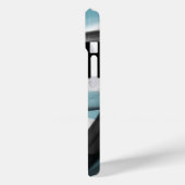 iPhoneケース傾向分析抽象芸術ブルー海 Case-Mate iPhoneケース (裏面 / 左)