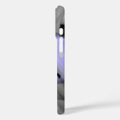 iPhoneケース傾向型抽象芸術ラベンダーバイオレット Case-Mate iPhoneケース (裏面 / 左)