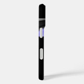 iPhoneケース傾向型抽象芸術ラベンダーバイオレット Case-Mate iPhoneケース (裏面 / 右)