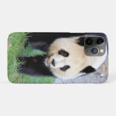 iPhoneケース写真ジャイアントパンダ、動物。 Case-Mate iPhoneケース (裏面(横))