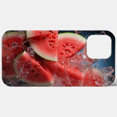 iPhoneケース最高のデザインフルーツのスイカ Case-Mate iPhoneケース (裏面 (横))