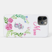 IPhoneケース象ママ Case-Mate iPhoneケース (裏面(横))