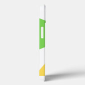 iPhoneケース黄色い緑の三角形 Case-Mate iPhoneケース (裏面 / 右)