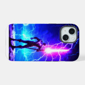 iPhoneケース15サンダー効果 iPhone 15ケース (裏面横)