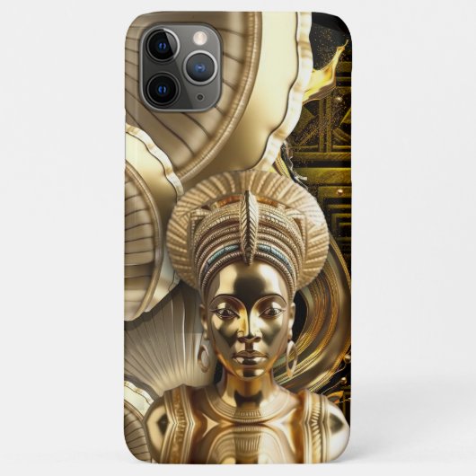 iPhoneケース おしゃれ かわいい アフリカン トライバル Case-Mate iPhoneケース (裏面)